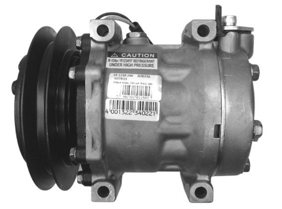 A/C kompressor 10-1150 Sanden SD7H13 24V