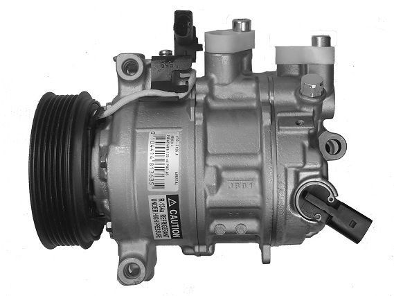 Airstal 10-4414 remanufactured A/C compressor Denso 6SAS14C
