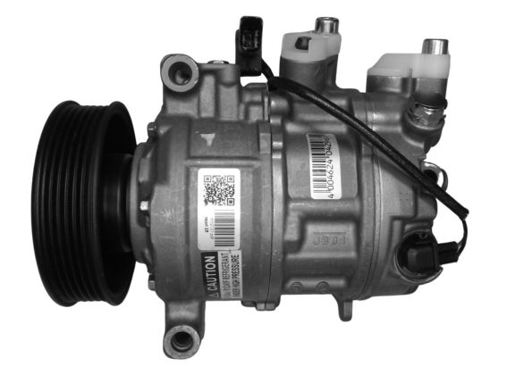 Airstal 10-4455 remanufactured A/C compressor Denso 6SES14C