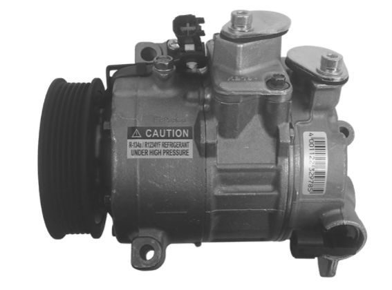 Airstal 10-4637 remanufactured A/C compressor Denso 7SBH17C
