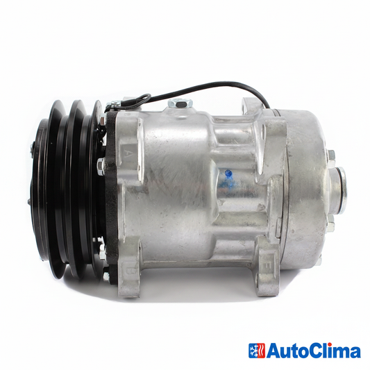 Kompressor universal Sanden Flex 12V 2 spor – sidevisning
