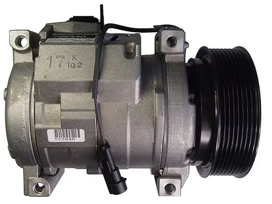 DENSO AC Kompressor 12V Til Bilverksted R134a 120mm Pulley 8-Groove PAG46 Olje 220ml Autoclima AS