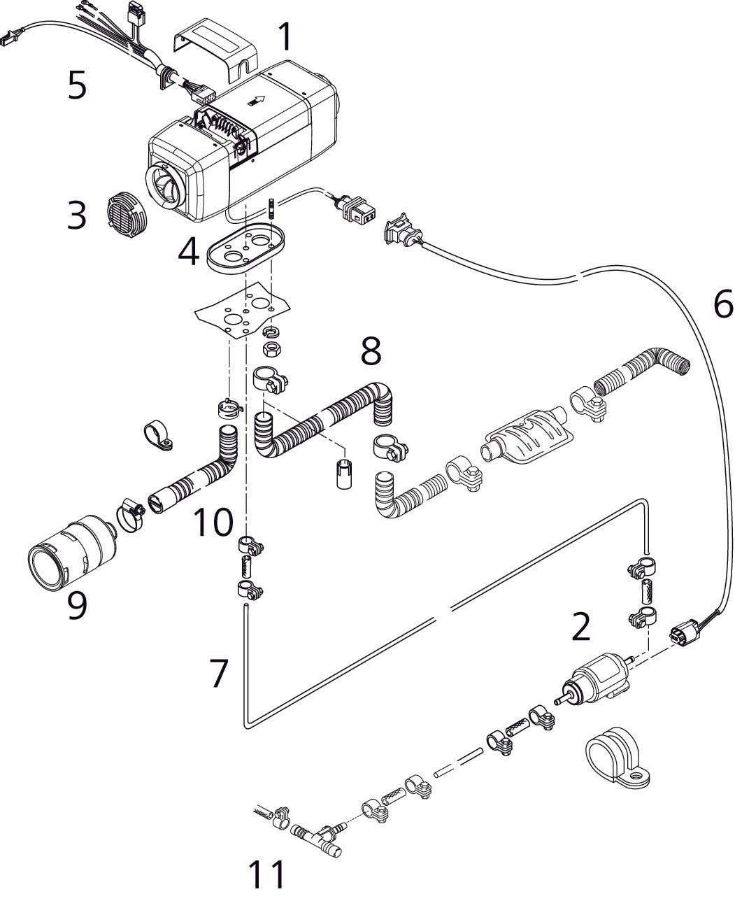 Eberspächer EasyStart Remote+ TP7 TRANSMITTER