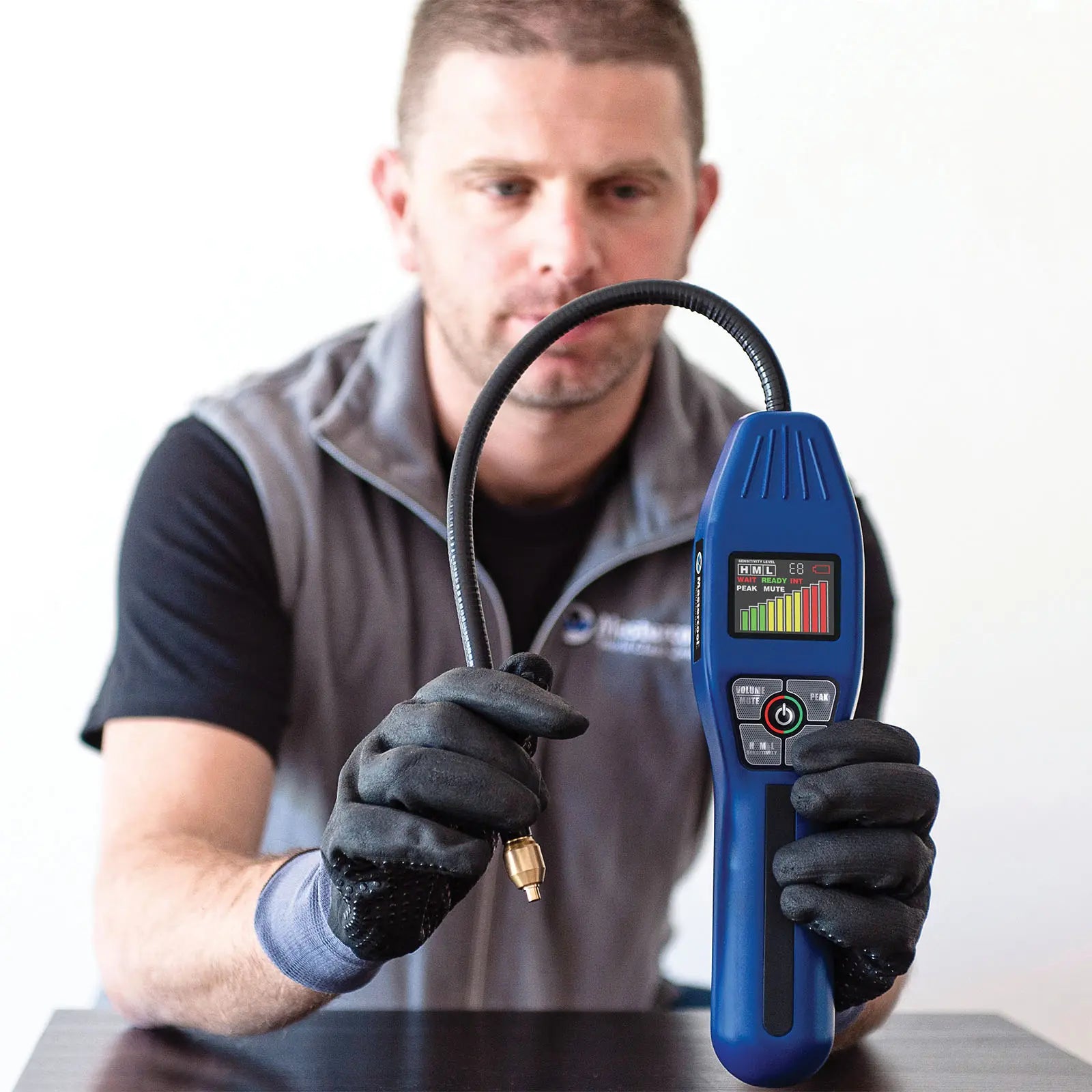 ELEKTRONISK LEKKASJESØKER - KULDEMEDIER OG BRENNBARE GASSER Min butikk