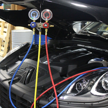 AC Manometersett R1234yf med slanger og hurtigkoblinger – Mastercool
