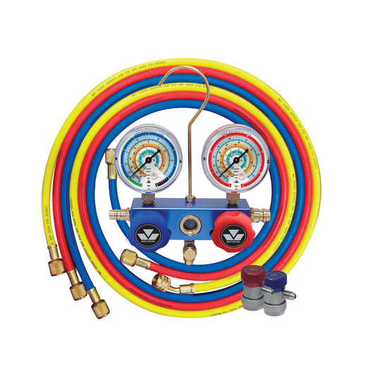 Pressure gauge set 180cm R134 ,22,404,407,507