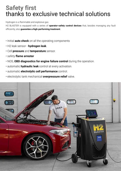 Texa H2 Blaster Hydrogen / Karbon maskin Autoclima AS