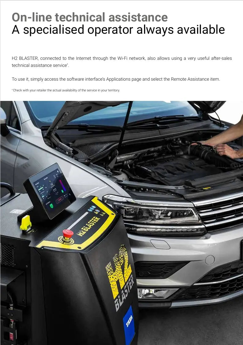 Texa H2 Blaster Hydrogen / Karbon maskin Autoclima AS