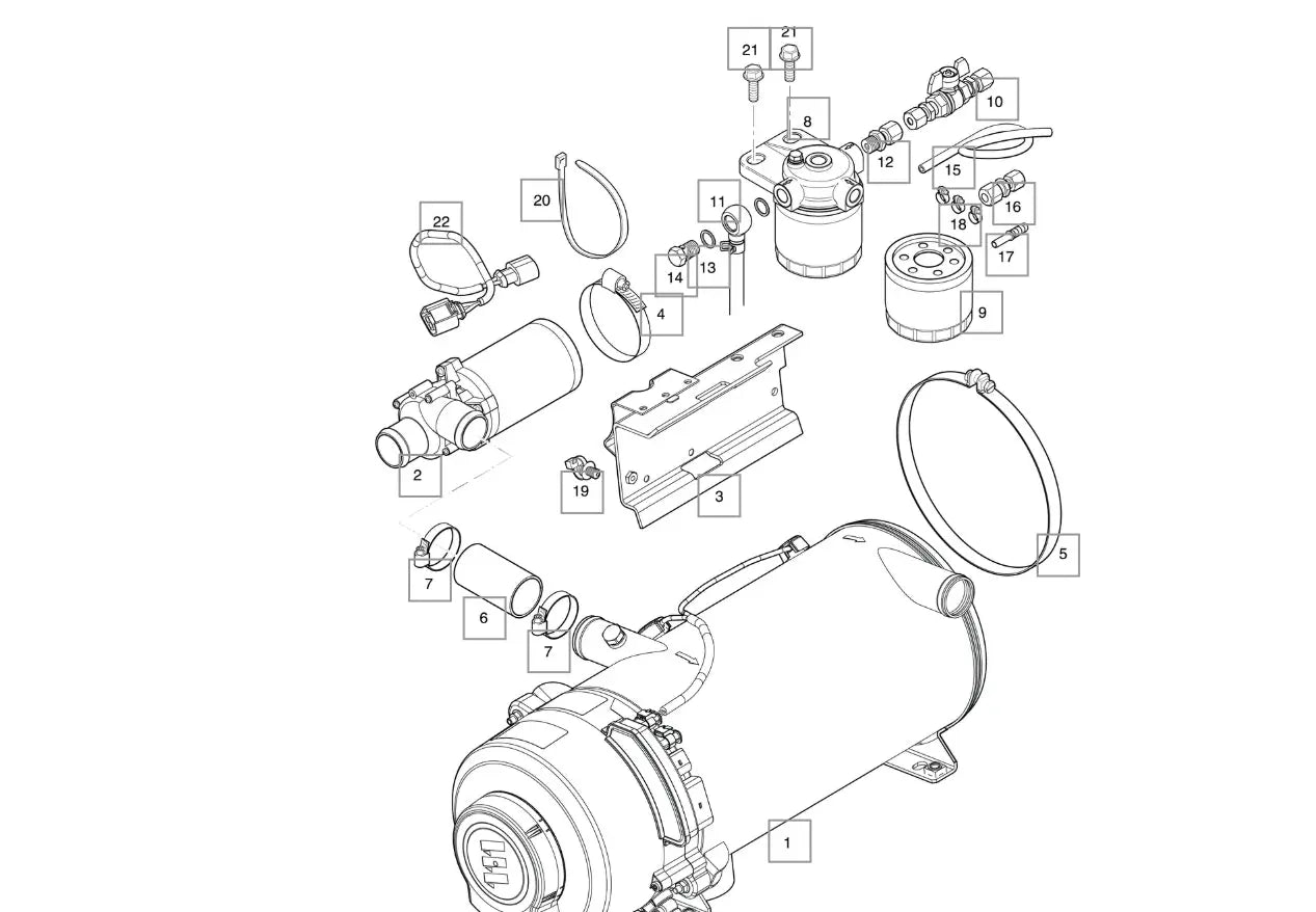 Eberspächer EasyStart Remote+ TP7 TRANSMITTER