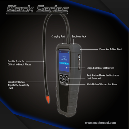 R744 CO2 Lekkasjedetektor – Mastercool Black Series (R744)