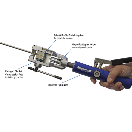 Flensesett - Hydraulisk rørutvidelsesverktøy sett – Mastercool 72475