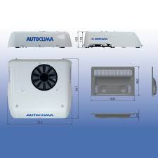 Aircondition traktor og anleggsmaskiner 3.5kW 12V 24V – Autoclima Modula RT Plus