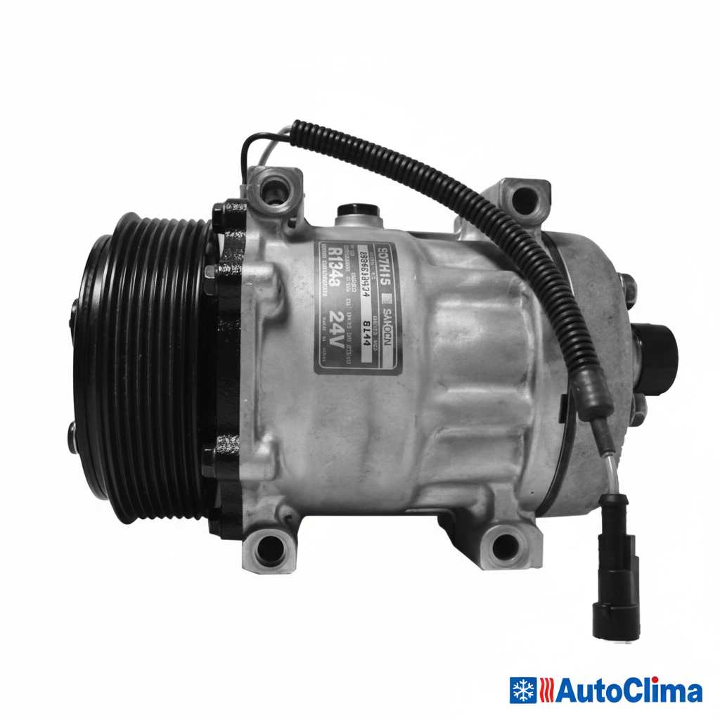 Sanden 8144 sidevisning med AutoClima logo